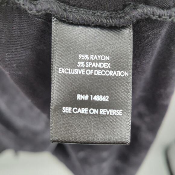 Torrid Super Soft Knits size 0 sugar skull long maxi dress black - Picture 5 of 7